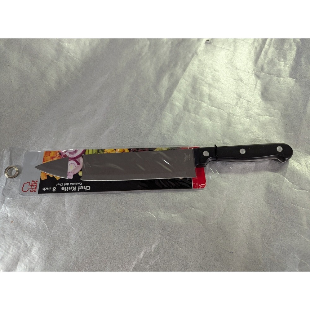 Cuchillo del chef Craft 21323 Knife 8" Stainless steel cooking Restaurant Gift